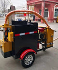 Road Crack Sealing Pro Intelligent Heating Asphalt Crack Filler For Highways And Driveways in urban setting
