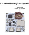 Onboard CR1220 battery base with dual Type C ports for Plug And Play Serial Data Logger That Acts As A Nifty Usb To Memory Card Recorder.