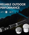 10 Pack Of Lr44 Button Cell Batteries 1.5 Volt Ag13 Equivalents For Watches Laser Pointers And Small Electronics That Bring Dope Runtime To Your Everyday Carry Gadgets Today with flashlight in use outdoors.