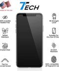 Phone Scratch Remover And Crack Repair Liquid Glass Screen Protector Kit For All Phones, Tablets, And Smart Watches, Universal Nano Protection That Covers Up To 3 Devices In One Bottle, Easy DIY Repair, shown on a smartphone with product features listed.