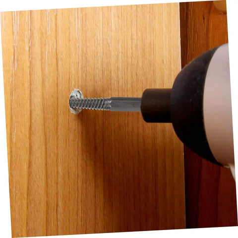 Bolt Extractor Set 5 Pieces Tap Extractors For Steel Damaged Screws And Stripped Fasteners Remover Tool in use on wood surface