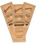 Six Legit Vacuum Bags For G3 G4 G5 G6 G7 Sentria Diamond Heritage II Legend II Twist On Single Wall Brown Bulk Pack 6 Count