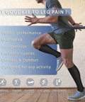 Compression Socks 15 To 20 MmHg All Day Comfort For Men And Women 8 Pairs Circulation Support for athletic activities.