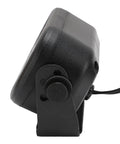 Side view of 3.5mm Car External Speaker For CB And Ham Radio, Mini External Speaker With 14.76ft Cable, Loud Clear Audio housing