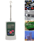 Portable Digital Force Meter 100N Push Pull Tester For Industrial Use With Three Measurement Modes And Four Unit Options High Accuracy Sensor Compact Handy For Field And Lab Tests handheld display with hook probe