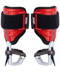 Aluminum Tree Climbing Spikes 1 Pair With Straps And Spike Protectors 350 Pound Load Capacity Arborist Gear For Climbing Hunting And Fruit Picking Red For Tough Jobs
