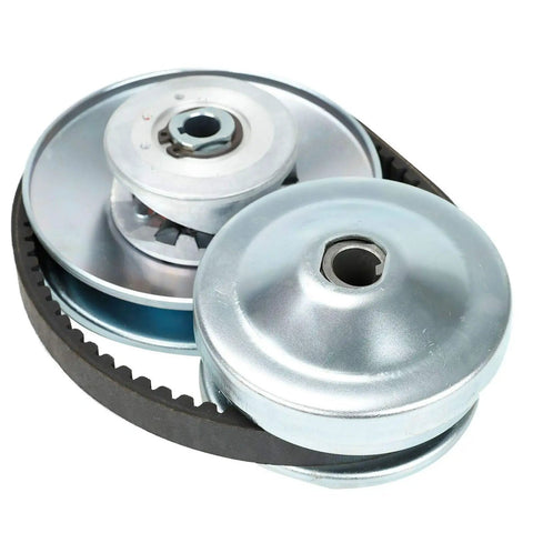 Beefed Up Three Quarter Inch Bore Go Kart CVT Torque Converter Kit With Six Inch Driven Pulley And Asymmetric Drive