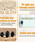 Components of Portable Pet Atomization Tank For Dogs And Cats Inhaler Nebulizer with eco-friendly material and wheels visible