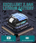 Lithium battery for Cordless 20V Brushless Portable Bandsaw With 2.5 Inch Deep Cut And 6 Speed Beast Mode Power