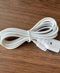Water Leakage Detector Sensor With 3.5mm Audio Head, Five-Piece Water Level Probes, Dual Metal Poles, Compact Leak Detection System For Tight Corners And Ground Water Monitoring, white cable
