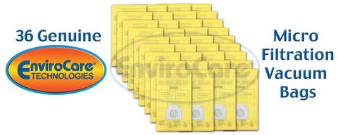 Replacement Micro Filtration Vacuum Bags 36 Pack For Kenmore Type C 5055 5057 5058 And Panasonic Type C 5 Canister Vacuums