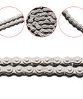 Heavy Duty 25H Roller Chain 88 Links With 5 Master Links For Razor E200 E200S RX200 EcoSmart Metro SUP Cargo Kids Electric Scooters