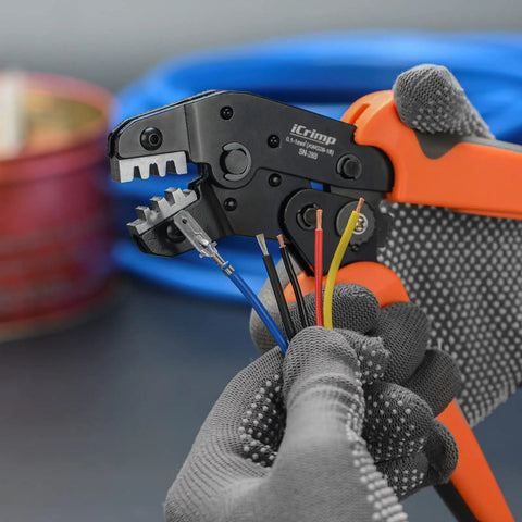 Open Barrel Crimping Tool For Dupont And JST XH VH Connectors 3.96mm 2.54mm 2.5mm Pitch AWG 18 To 28 used on wires