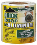 Instant Waterproof Roof Patch Kit With Aluminum Self Stick Surface Quick Roof Pro 6 By 25 Feet Yellow packaging