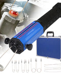 Kick Loose Stalled Bolts And Nuts With This 1300W Induction Heater Tool showing the device, coils, and carry case for mechanics.
