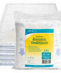 Heavy Duty Disposable Bed Pads 40X59 Inches Extra Large Underpads For Adults Bariatric Incontinence in a pack of 5.