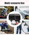 212cc Gas Powered Engine 7.5HP 3000W 4 Stroke Pull Start Motor With Horizontal Shaft for multi-scenario use