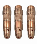 TIG Collet Bodies 10N32 Three Thirty Second Inch Orifice Two Point Four Millimeter For QQ300 PTA DB SR WP 17 18 26 TIG Welding