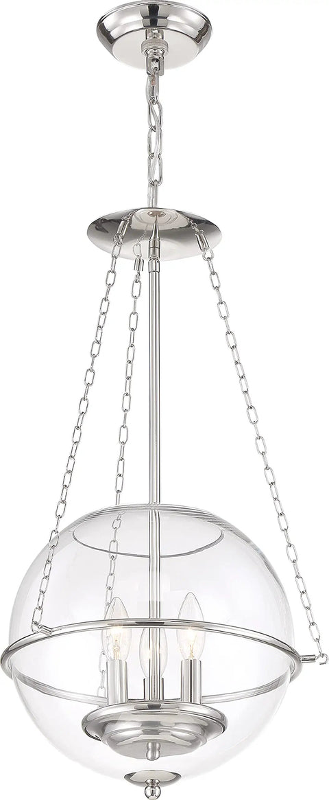 Odyssey Mini Pendant Light In Vintage Brass Finish With Clear Glass, 1 Light Fixture For Kitchen Island Or Dining Room