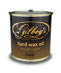 Premium Hard Wax Oil For Interior Wood Finishes All Natural quick drying clear can with smooth satin finish for various surfaces.