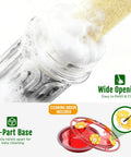 Outdoor Hummingbird Feeders Set Of 2 20 Ounce Plastic Feeders With Five Flower Shaped Ports Cleaning Brush Leak Proof