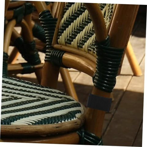 Heavy Duty Outdoor Sofa Clips Four Pack For Rattan Furniture Non Slip Clamp Connectors on wicker chair detail