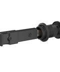 Sliding Barn Door Privacy Lock With Emergency Release Matte Black Finish 5 Inch Latch For Single Bi Parting Or Bypassing Doors Prevents