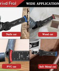 Heavy Duty Oscillating Multi Tool Blades That Slice Through Wood Plastic Metal And Nails Like Butter With Vibration Control for cutting nails, wood, PVC, and soft metal.