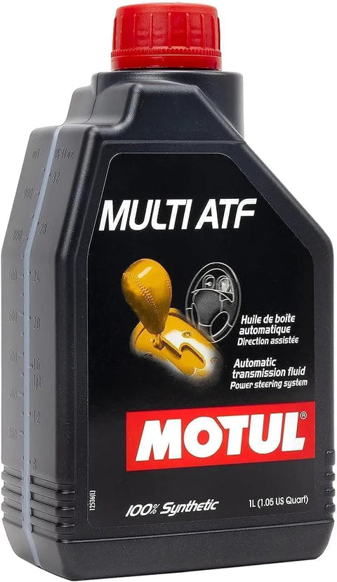 100 Percent Synthetic Automatic Transmission Fluid For Multi Vehicle Use With Dexron III Mercon And Import Specs Delivers Smooth Shifts