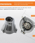 Clutch Drum Housing Assembly Replacement Part For FS91R FC91 FS111RX FS131 FS131R FS111 FS91 Trimmers OEM 4180-080-1811 4180-080-1819