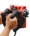 Heavy Duty 1300W Electric Wall Paint Scraper For No Sweat Putty Removal And Concrete Surface Prepping showing ergonomic handles.