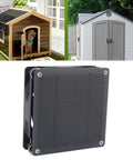 2 In 1 Solar Exhaust Vent Fan With Adjustable Angle Quiet 3W 6V Monocrystalline Panel Solar Powered Ventilation for home use