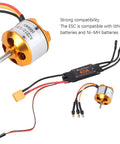 Beefy 2212 1000KV Brushless Motor And 40A ESC Combo for RC Drones and Helis FPV Rigs, showing wires and connectors