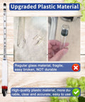 Hydrometer Alcohol Meter Kit 0 to 200 Proof and 0 to 100 Tralle With Test Jar Alcohol Proof Tester For Liquor Moonshine Spirits and Distilled Beverages Easy Home Proofing Tool For DIY Enthusiasts With Precise Readings And Quick Results, plastic hydrometer