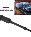7 Inch Short Anchor Pin Driver Kit For Trucks And Trailers, Pneumatic Pin Removal And Installation Tool beside truck on road