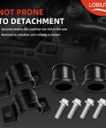 Front Sway Bar Kit 33mm 927-100 Heavy Duty Suspension Stabilizer Bar With Link Kit Fits Chevy Buick Pontiac Impala Limited Grand Prix Monte Carlo Venture Montana Century, black brackets and bolts