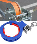 Cable Tray Wiring Roller For No Fuss Setup And Effortless Wire Guidance With A Simple Screw Mount No Extra Tools Needed Adjustable Tray Position And Direction To Streamline Cable Management And Routing, blue ABS plastic and stainless steel, 65mm tray