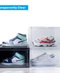 Shoe Shrink Wrap Bags Kit With 50 Pcs Of 18 By 11 Inch Bags And A Mini Heat Gun For Sneaker Storage Keep Dust Off Prevent Yellowing