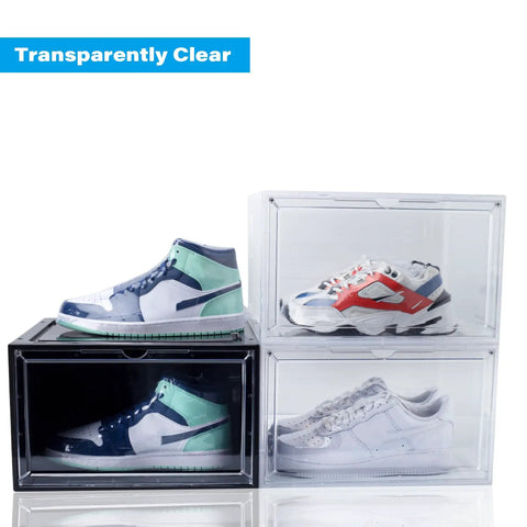 Shoe Shrink Wrap Bags Kit With 50 Pcs Of 18 By 11 Inch Bags And A Mini Heat Gun For Sneaker Storage Keep Dust Off Prevent Yellowing