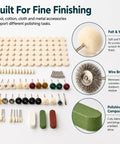 Check out this mega 237-piece Polishing Buffing Wheel Kit Perfect For Watch Jewelry And Metal Work. Comes With Rotary Accessories, Wool Cotton Felt Wheels Plus Extra Buffing Compounds For A Smooth Shine Every Time. Felt, wool, and wire brush accessories.