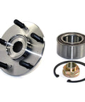 Wheel Hub And Bearing Repair Kit With New Hub Sealed Bearing Wheel Studs Snap Ring And Axle Nut Model 295 96026 components
