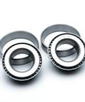 Caster Fork Pivot Bearing Rebuild Kit With Upgraded Lower Seal And Bore Sealant Coating And Belleville Spring Washers For Toro Grandstand Zero Turn Mowers Fits 36 Inch 40 Inch 48 Inch 52 Inch And 60 Inch Turbo Force HDX Revolution And Multi Force, tapered bearings