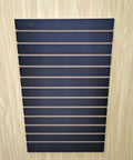 24 By 40 Inch Black Slatwall Panel For Home Garage And Retail Display, Flexible Wall Organizer For Tools With Hooks Shelves And Brackets