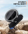 Kickass Magnetic Golf Cart Phone Holder With MagSafe For iPhone 16 15 14 13 12 Mini, sturdy metal body, durable design.