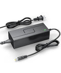 42V 2A Electric Scooter Charger with 9.8Ft Cord, compatible with GOTRAX models, showing charger and cables