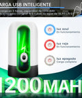 Portable Electric Water Bottle Pump Dispenser For Universal 5 Gallon Jugs BPA Free Food Grade Silicone USB charging lights