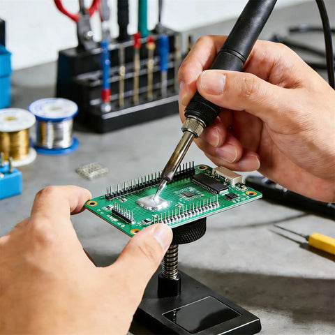 Using Precision Soldering Flux Paste For Electronics No Clean Rosin Flux Lead Free Prevents Oxidation And Improves Solder Flow
