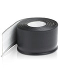 Flexible Vinyl Wall Base 2 1/2 In X 80 Ft Self Adhesive Baseboard Trim With Toe Kick Scratch Resistant Easy Peel And Stick Install Durable Molding For High Traffic Halls And Rooms roll