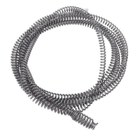 Heavy Duty Manganese Steel Drain Auger Cable Crafted To Crush Gnarly Sink Blockages While Delivering Sick Flexibility And Unmatched Durability For Everyday Plumbing Fixes, 16mm coil.