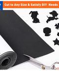 Premium Neoprene Foam Padding Sheet With Bulletproof Self Adhesive Backing, Quarter Inch Thick Eva Cushion Roll Solid Bet For Diy Workbenches, Car Wraps And Sound Deadening Projects, cutting black adhesive roll.